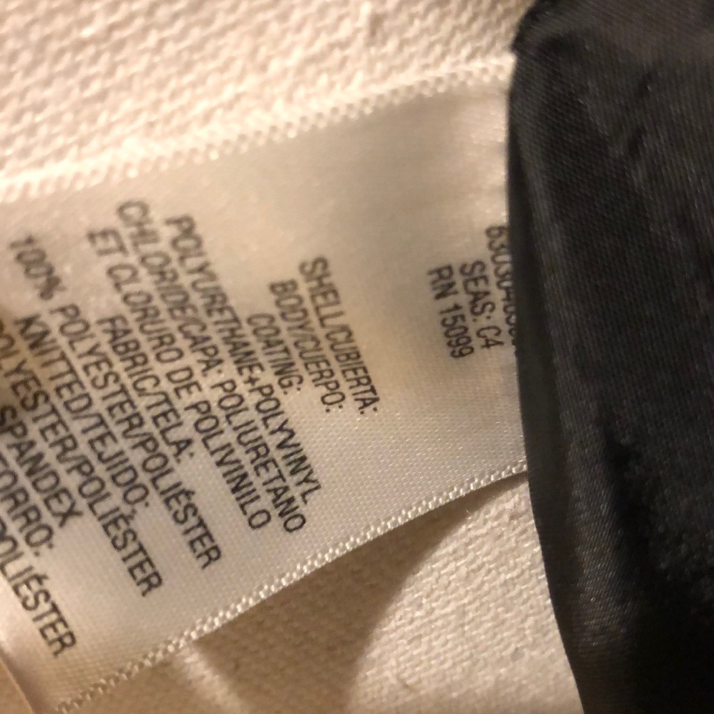 5/25 NWT Faux leather open front jacket - Picture 5 of 8
